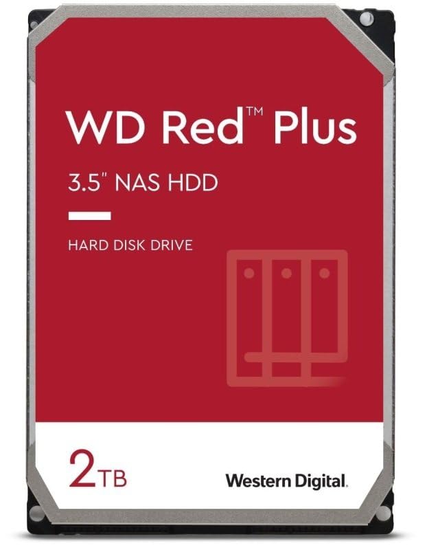 Western Digital ウエスタンデジタル WD Red Plus 内蔵 HDD ハードディスク 2TB CMR 3.5インチ SATA 5400rpm キャッシュ64MB NAS メーカー保証3年 WD20EFPX-AJP エコパッケージ｜ハッピーアンドハッピー