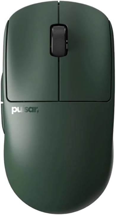 Pulsar Gaming Gears X2V2 ワイヤレス ゲーミングマウス 超軽量 53グラム 左右対称 2.4Ghz 1ms 26000 DPI Optical Sensor PAW3395 国内正規品