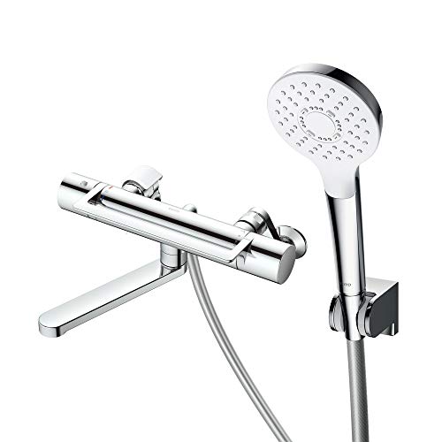 TOTO 風呂場用 壁付サーモスタット練り合わせる栓 アーチ形手持ち部分手合い コンフォートウェーブシャワー(めっき) 原則として地向け TBY01406J