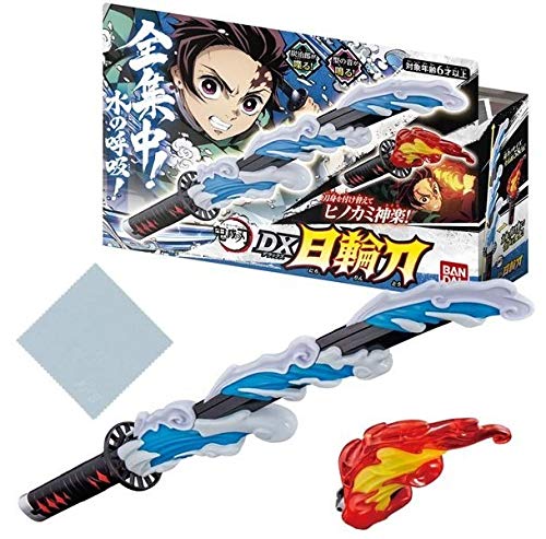 鬼滅の刃 DX日輪刀 竈門丹次郎 ヒノカミ神楽モード 搭載 クリーニングクロス付き バンダイ BANDAI 新品画像