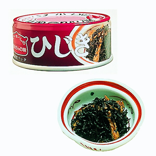 ベターホーム　かあさんの味　缶詰　ひじき　48缶 【備蓄 長期保存 非常用食料 缶詰 おかず 惣菜】｜レスキューストア