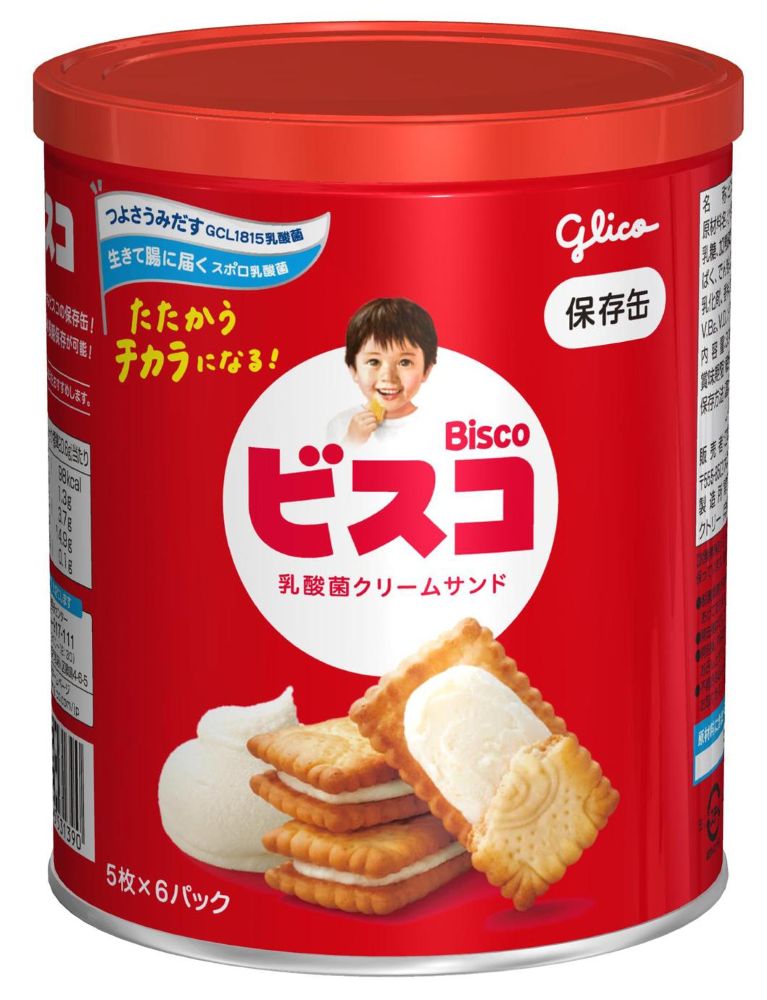 ビスコ保護すること缶 40缶書き割り （1缶：30枚入） 【非常食 取っておく】