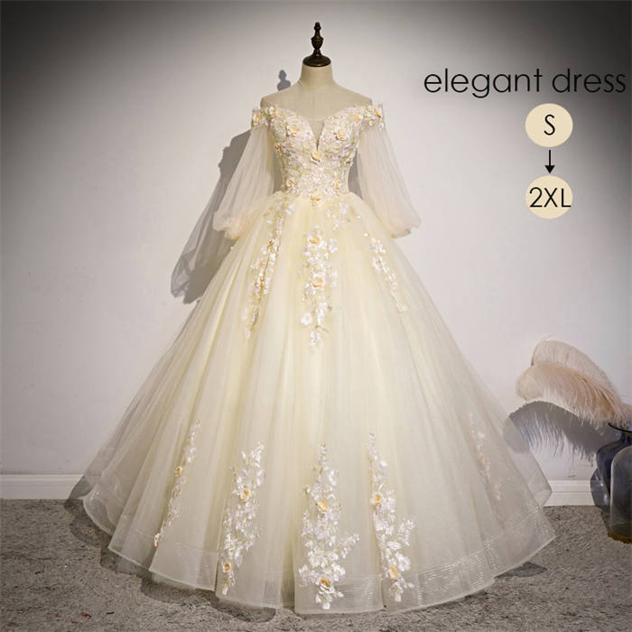 カラードレス コンサート オフショルダー 衣装 ウェディングドレス 花嫁 パーティードレス 結婚式 ワンピース レディース プリンセス Aライン ロング ドレス マキシ 30代40代50代 おしゃれ 披露宴 二次会 発表会 演奏会 フォーマル エレガント イブイングドレス 編み上げ カラードレス コンサート オフショルダー 衣装 ウェディングドレス 花嫁 パーティードレス 結婚式 ワンピース レディース プリンセス Aライン ロング ドレス マキシ 30代40代50代 おしゃれ 披露宴 二次会 発表会 演奏会 フォーマル エレガント イブイングドレス 編み上げ