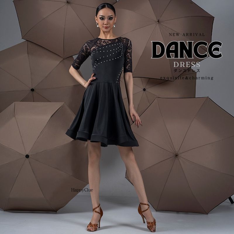 楽天市場】ラテン衣装 チャチャチャ 社交ダンス ラテンドレス フリンジ