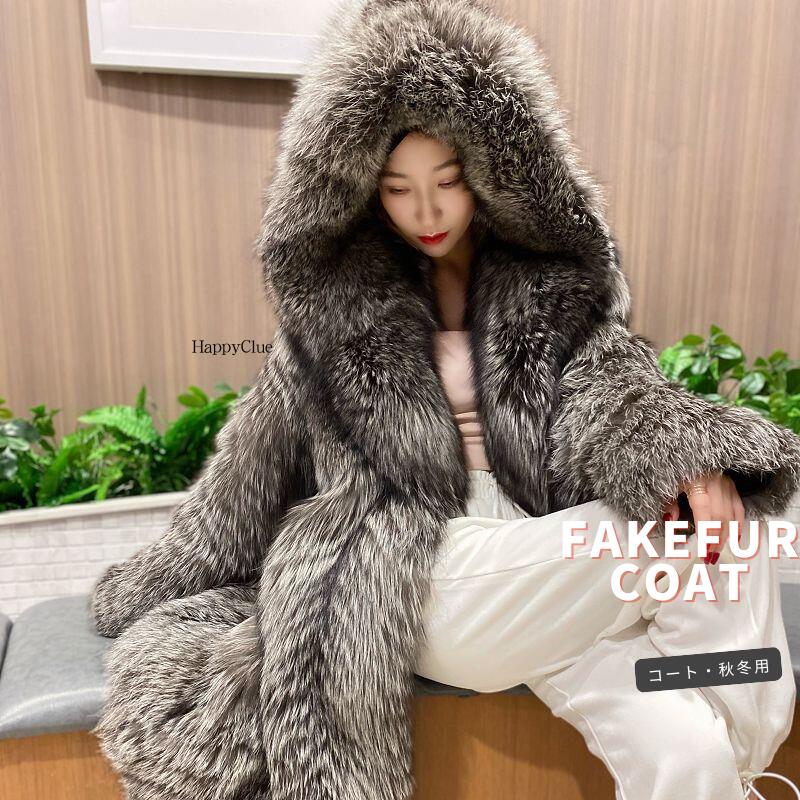 楽天市場】「品質良い」フェイクファー コート ファーコート「S~6XL