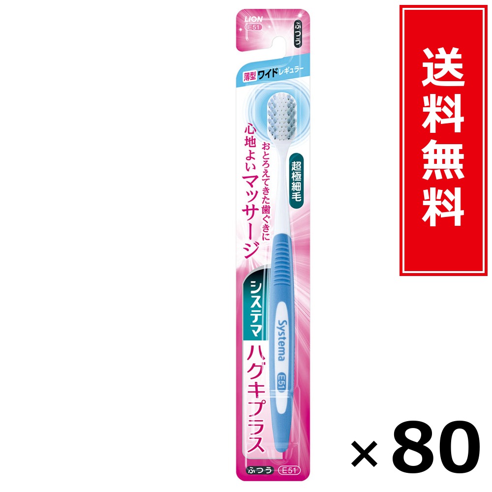 システマハグキプラス 広広としたレギュラー ふつう × 80個仕掛ける LION 貨物輸送無料／尖んがり10倍 pt10倍 システマハグキプラス 広広としたレギュラー ふつう LION 百獣の王 貨物輸送無料 通信販売 まとめ買い 入れもの買い上げ 御役目用 買い溜める 買い置き 日備品 生きて行く備品 お取り寄せ オーラルケア
