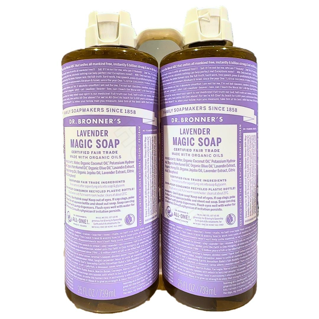 【楽天市場】ドクターブロナー (Dr.Bronner's) ドクターブロナー マジックソープ BA(ベビーマイルド) ラベンダー739ml