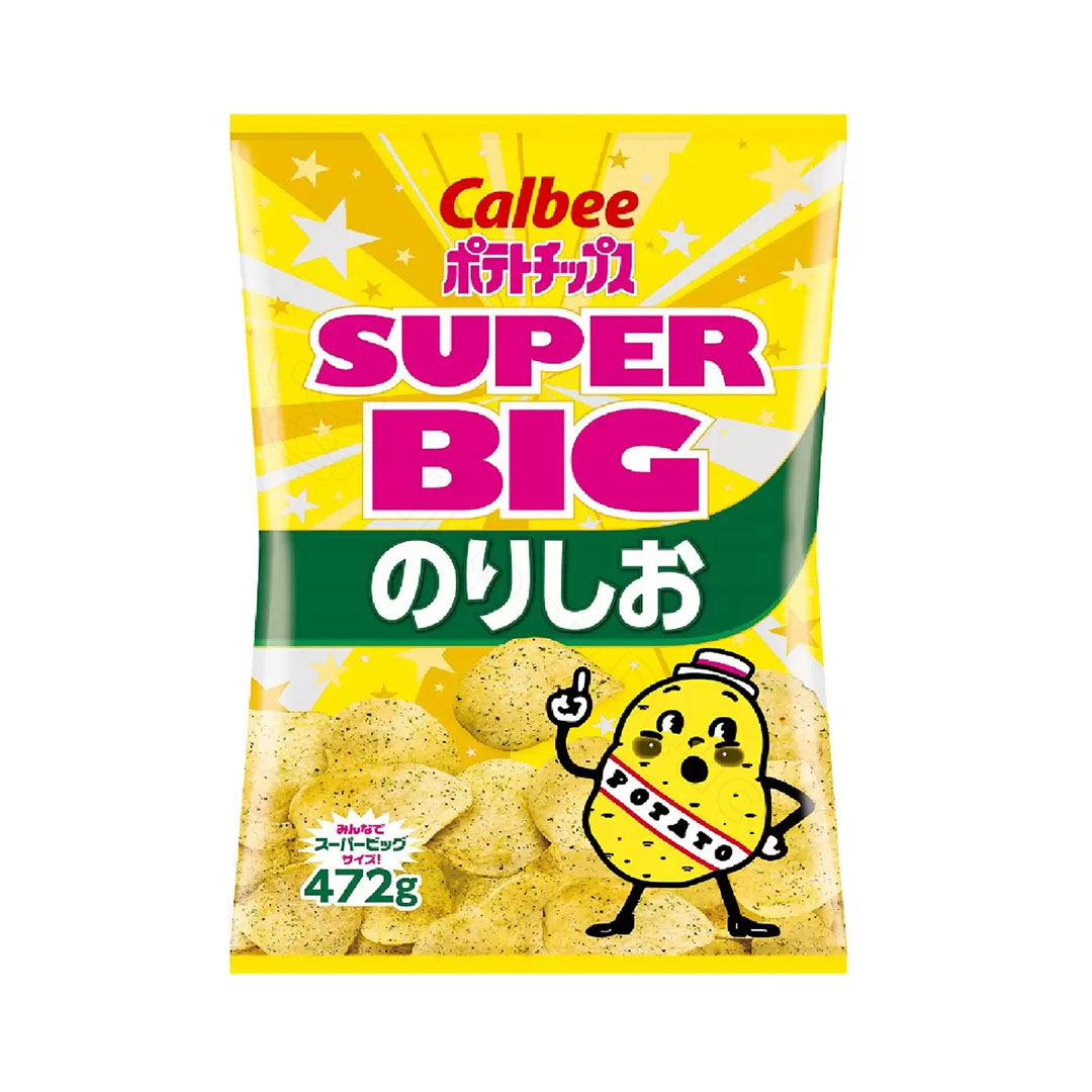 楽天市場】カルビー ポテトチップス スーパービッグ コンソメパンチ