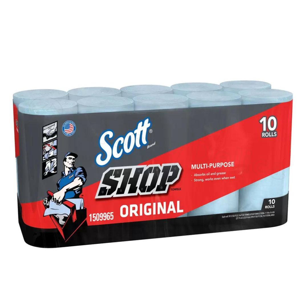 コストコ　スコット　ショップタオル ブルー　3セット 楽天市場】Scott (スコット) SHOP TOWELS / ショップタオル