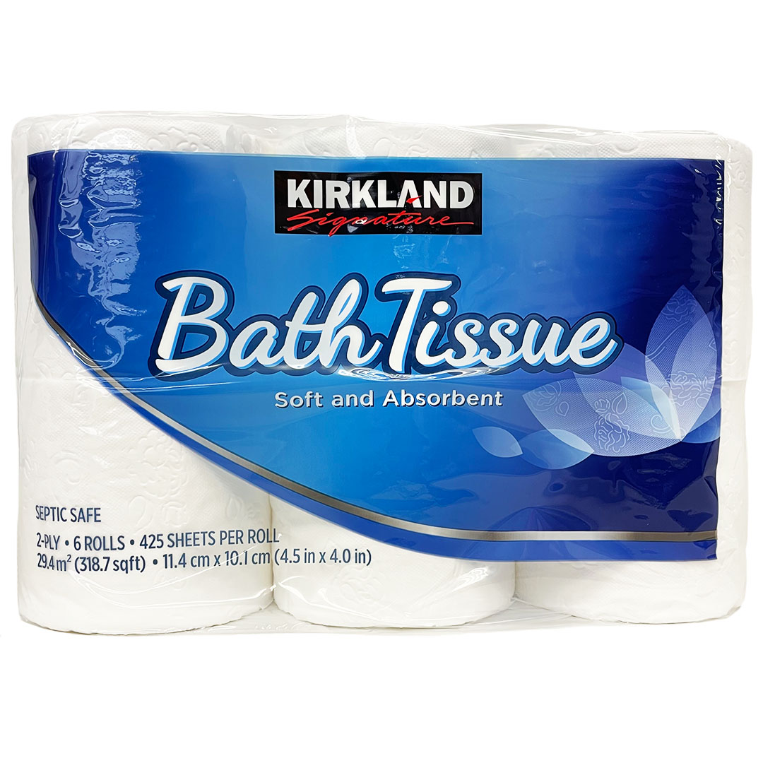 ショコラ様 完成品トイレットペーパー6個入れ 楽天市場】KS BATH TISSUE 6ROLLS カークランドシグネチャー