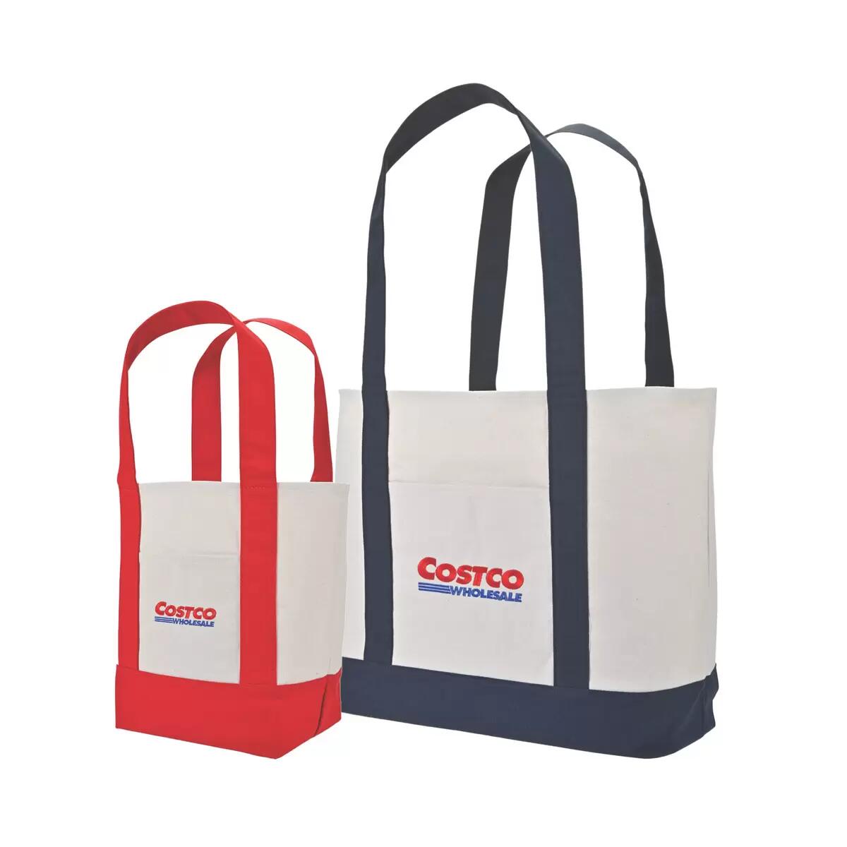 Costco 大袋 楽天市場】コストコ キャンバス トートバッグ 2個セット COSTCO Canvas