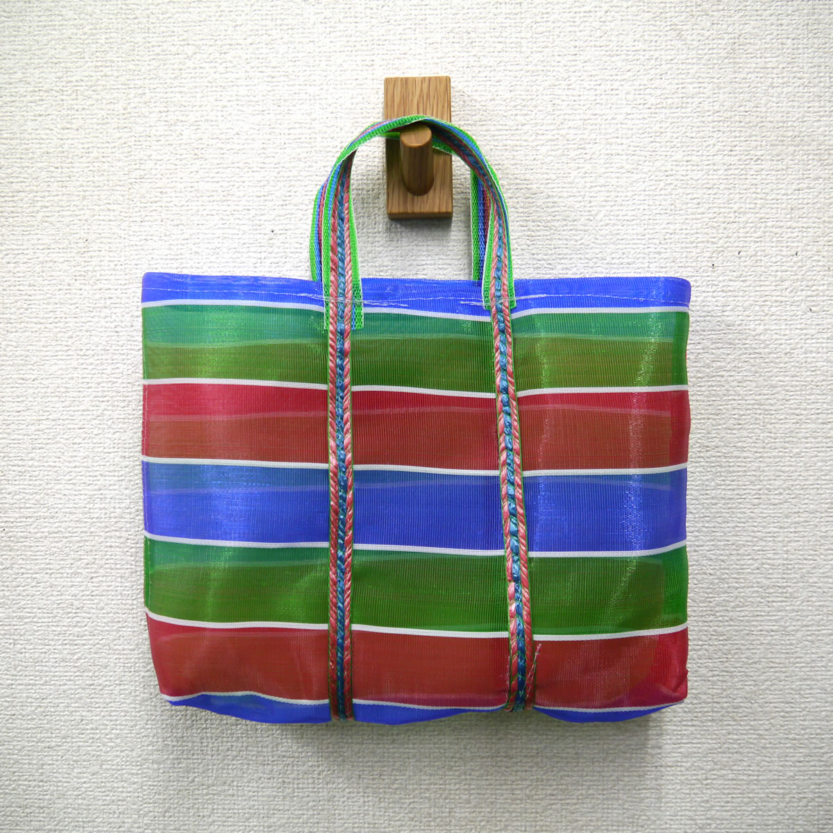 楽天市場】インドネシア バティック 折りたたみ エコバッグ レッド