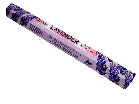 楽天市場 お香 ラベンダー香 スティック Tulasi Lavender インセンス インド香 アジアン雑貨 ポスト投函配送選択可能です 6箱毎に送料1通分が掛かります 香りの専門店 Happy Hour