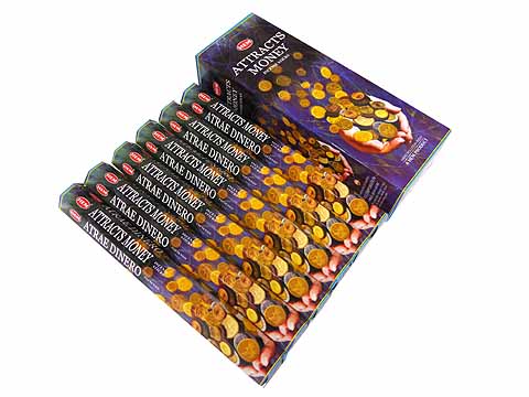 楽天市場】お香 マネードローイング香 スティック HEM MONEY DRAWING