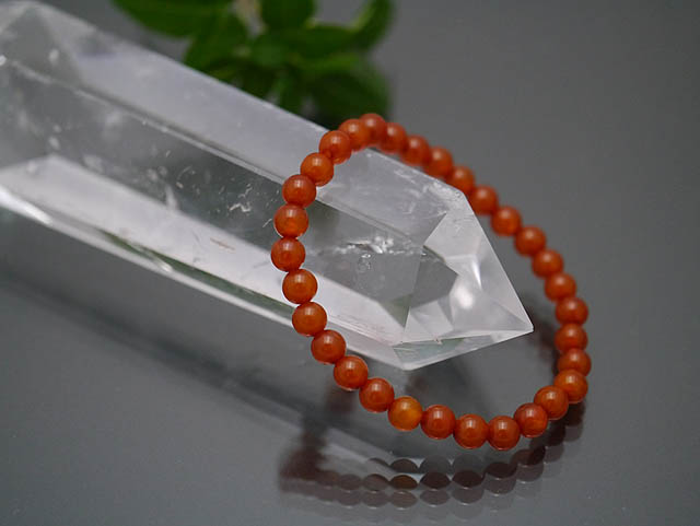 楽天市場】蜜蝋アンバー 合成琥珀 6mm ブレスレット ポスト投函配送