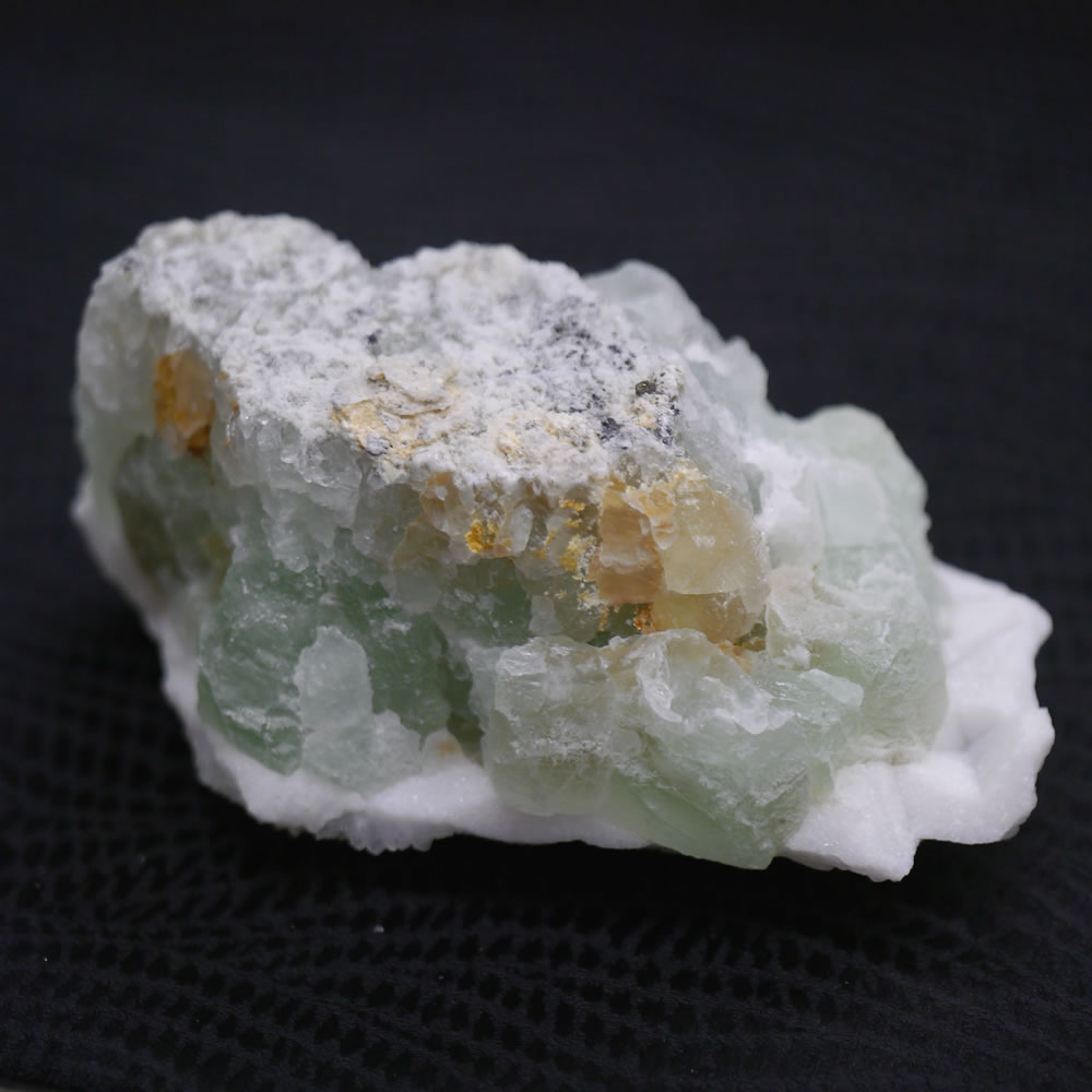 【くま】ヒマラヤ水晶 クラスターとフローライトセット マニハール産 ヒマラヤ水晶クラスター 170x90x85mm #PH542