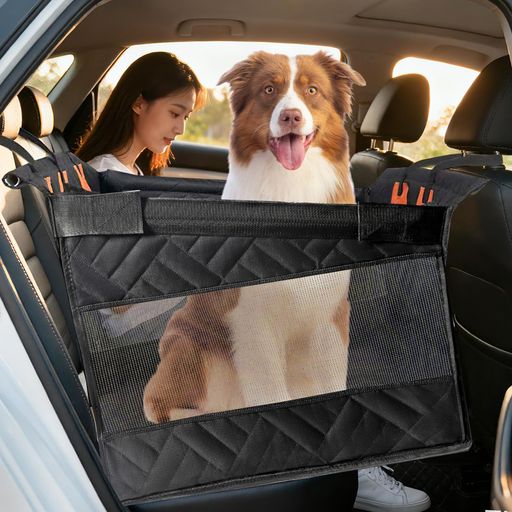 ペットドライブボックス犬運転居敷きうしろ側居敷き用底板入り口・入口車用臥榻犬用運転臥榻中型犬大型犬車居敷き取りまかなう折り畳み式洗濯可耐摩挙げ句のはて押しとどめる汚れた状態押しとどめる撥水旅する用/お出かけに…