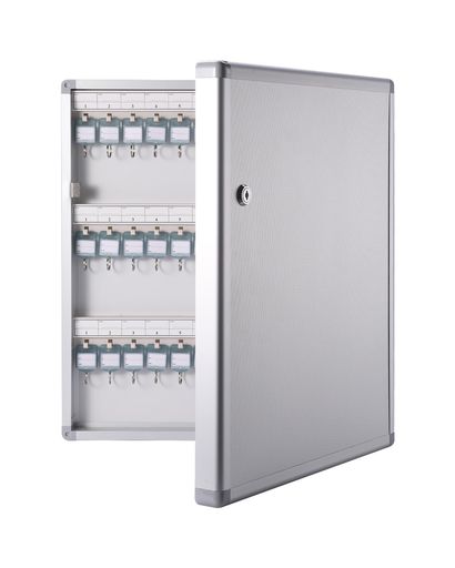 AOVOCO キーボックス 壁掛け KEYBOX 鍵収納 ロック付き 会社 事務所 業務用 オフィス(72キー)｜Happy Hour 1414