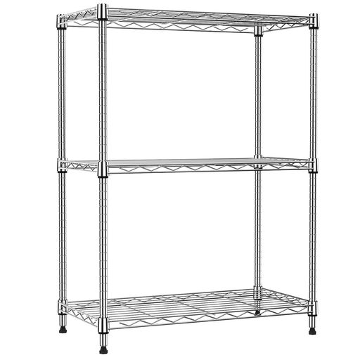 楽天市場】IZEUKスチールラック4段高さ伸縮メッシュ収納棚防錆加工