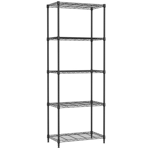 楽天市場】IZEUKスチールラック5段高さ伸縮メッシュ収納棚防錆加工