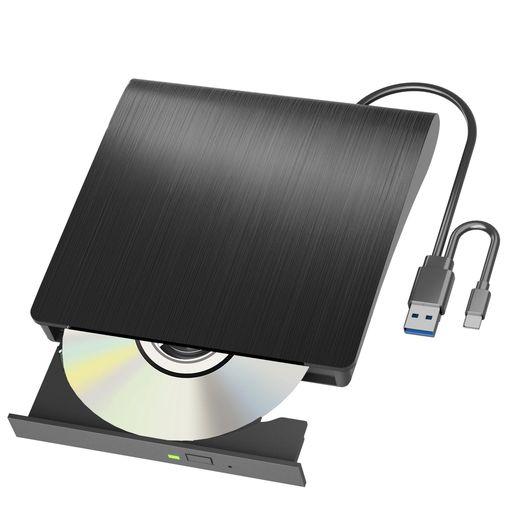 ブルーレイドライブ外後ばらいブルーレイプレーヤー外後ばらいUSB3.0\u0026Type-C両繋ぎ合わせるBD/CD/ヴィデオディスク読取/書込可薄型軽さ外後ばらいブルーレイドライブBluray運転外後ばらいBDCDDVD運転外後ばらい青碧花の冠
