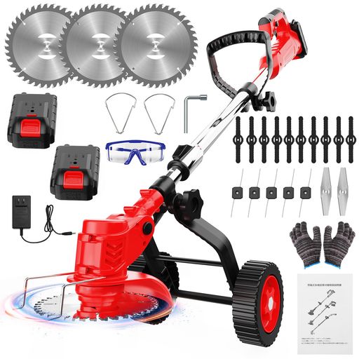 【 草刈り機 充電式 650W純銅モーター搭載】 静音　軽量1.5㎏　グリーン 草刈り機 充電式 650W純銅モーター搭載】 静音 軽量1.5㎏ グリーン