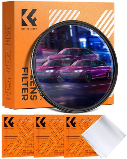 K&FCONCEPT82mm三角プリズムフィルタープリズム特殊効果フィルター被写体数変更可能(Nano-Basic)
