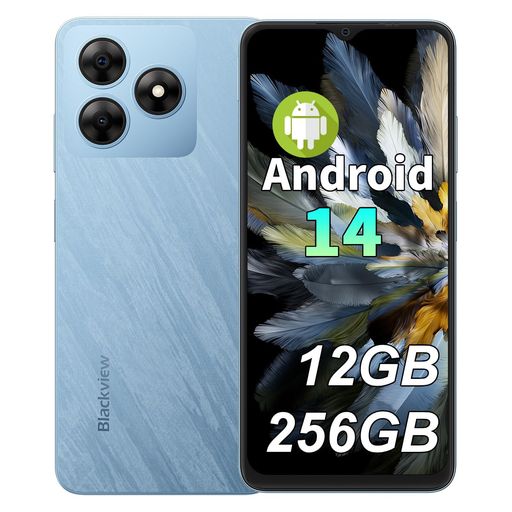 BlackviewWAVE8SIMフリースマホ本体4G6.56in固定ディスク+大画面12GB+256GB2結核症押しひろげる能力のある13MP+8MPデュアル写真器Android145000mAh大収容能力乾電池GPSWiFi顔公認OTG スマートフォン本体-スマートフォン・タブレット