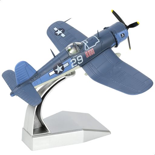NUOTIE1/72スケールUSAF-4U戦闘機モデル第二次世界大戦ヴィンテージ軍用機ダイキャストメタル航空機軍用機ディスプレイコレクションディスプレイやギフト用