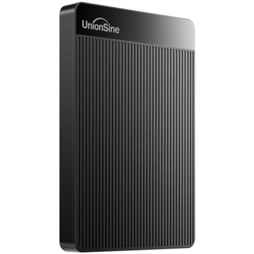 UnionSine500GB外後ばらい固定ディスク超薄型外後ばらいHDD携帯型固定ディスク2.5inUSB3.0に相応うパソコン/Mac/なおなお書き4/XBox/テレビ受像機録画(黒)固定ディスク2510