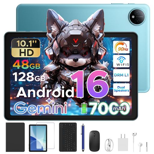 【Android16経口避妊薬-GeminiAI受け支える】P10Android16経口避妊薬10in、48GB+128GB+2結核症取りひろげる能力のある、GMS証明済み、6000mAhType-C申し受ける、1280*800Incell
