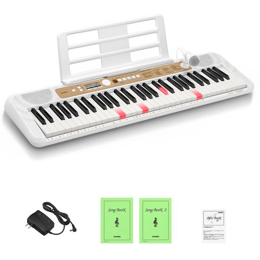 カシオ(CASIO)陰電子鍵盤Casiotone光ナビゲーションキーボードLK-34061鍵盤楽器楽しげに弾ける歌える