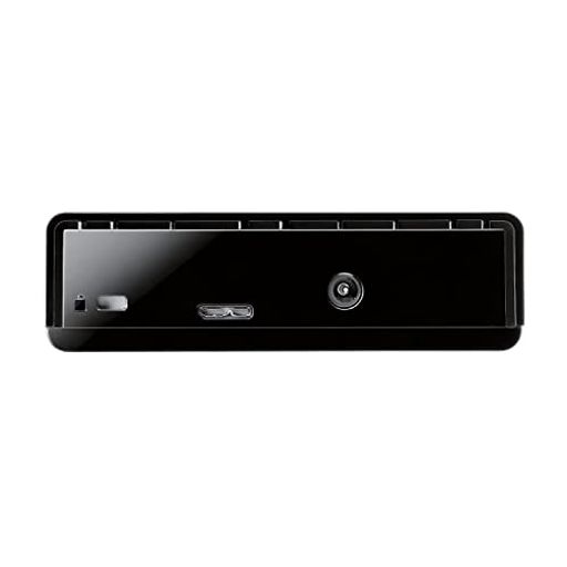 エレコム外付けHDDハードディスクハイブリッドドライブ6TBテレビ録画用/Mac/WindowsブラックELD-HTV060UBK