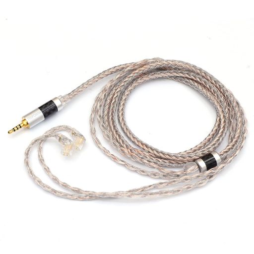 TRIPOWINJellyアップグレード21コアHiFiイヤホンケーブル銀メッキOCCケーブル+グラフェン&銅線+OCCケーブルで混合編みケーブル(QDC差し込み式2.5mm)