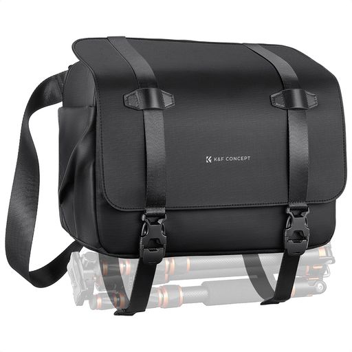 K\u0026FConceptカメラバッグショルダーバッグカメラショルダーバッグ今めかしい一眼レフカメラバッグ10L分け取り付き添い人雨合羽軽さ手提げ/ショルダーカメラケースカメラアクセサリー/小入れもの納める用バ…