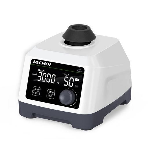 LACHOI ボルテックスミキサー 100-3000RPM 遠沈管/試験管ミキサー タイミング LCDディスプレイ 4.5mmサークル直径 ラボミキサー 液体ボルテックスミキサー 試験室/研究室/学校教室/美容院/マニキ…|Happy Hour 1414