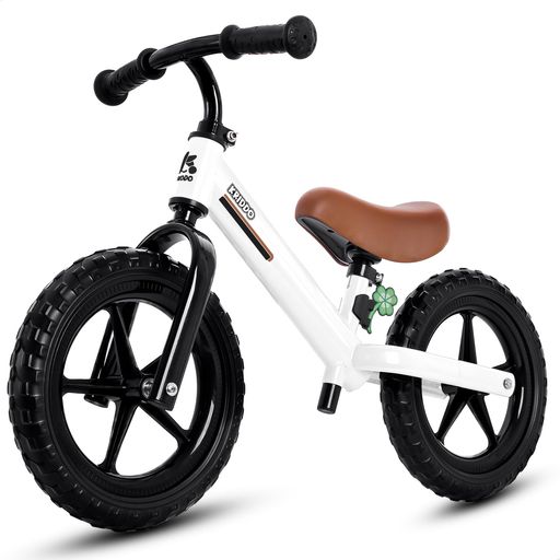 KRIDDO幼児用ペダルなし自転車キックバイク2～5歳向けデュアルベアリングで滑らかな走行かわいいプレートデザインサドルとハンドルバーの高さ調整が可能2～3歳へのプレゼントに最適ホ…