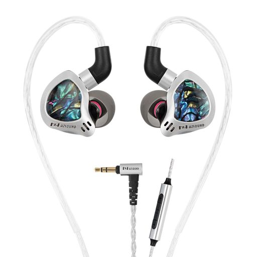 【Yinyoo HZSOUND Ginkgo 銀杏 】GINKGO 1DD+1PZT イヤホン 有線 イヤモニ カナル型イヤホン インイヤーイヤホン HIFI級音質3種類の交換可能な交換用ノズル｜Happy Hour 1414