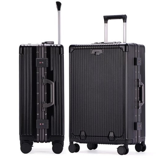 [SKYFLY]スーツケース機内持ち込み前開きキャリーケース軽量多機能Lサイズ【100%PC材旅行・出張の強い味方!】フロントオープンキャリーバッグ耐衝撃カップホルダー付きファスナータイプ…