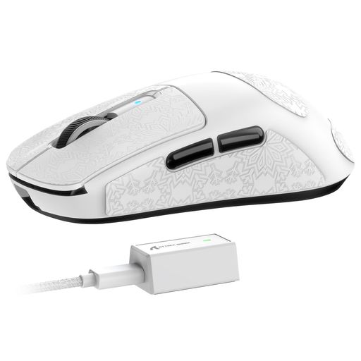 ATTACK SHARK R6 39g超軽量ゲーミングマウス、8000Hz、PixArt PAW3950MAXゲーミングセンサー、42000DPI、Nordic 52840｜Happy Hour 1414 8,762円
