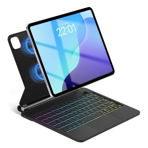 【2025年新型】SENGBIRCH 神通力鍵盤 iPad Air 11in (M3/M2)\u0026iPad Pro 11 第4/3/2/1時人相応う 貨物自動車パッド積み上げる ipad air 第5時人/第4時人 鍵盤付き添い人入れもの 10.9in用