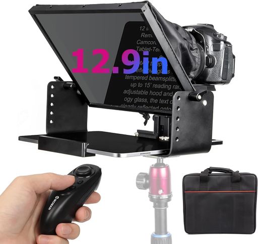 ⭐️1度使用のみ⭐️Desview T3 テレプロンプター スマホ＆タブレット用 Amazon.com : Desview T3 Teleprompter, Teleprompter with