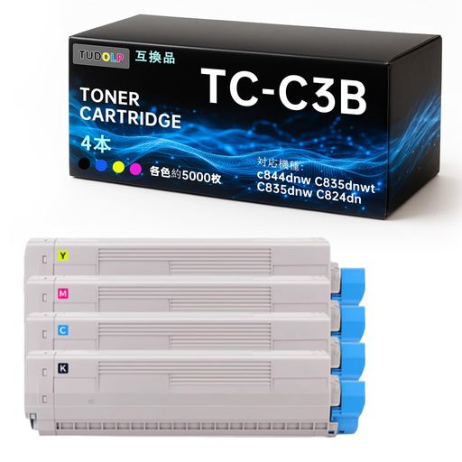 TC-C3B 互換トナーカートリッジ OKI用 C844dnw C835dnwt C835dnw C824dn|Happy Hour 1414
