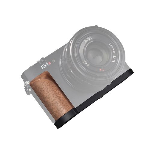 SIUTATDSH カメラグリップ 対応 sony ソニー Cyber-shot rx1r3 rx1r iii dsc-rx1rm3 カメラ専用 L型クイックリリースプレート、実木製ハンドル、三脚設置でき、軽量化 (クルミ木黒板)｜Happy Hour 1414
