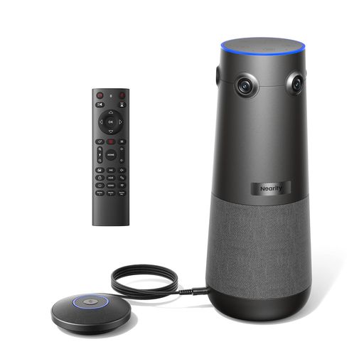 Nearity 360 Alien Web会議用 360&deg;カメラ 【拡張マイク付属】 4K 会議用カメラ マイク スピーカー一体型 ウェブカメラ AIビデオモード 最大16メートル集音範囲 ノイズ低減/エコー除去 リモコン付&hellip;｜Happy Hour 1414 116,470円