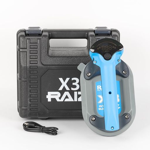 Raizi X3 電動真空吸盤, デジタルディスプレイ搭載, 自動オン/オフポンプ機能付き, 花岡岩・ガラスタイル・磁器対応 (X3 suction cup + case)｜Happy Hour 1414 12,539円