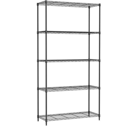 楽天市場】IZEUKスチールラック5段高さ伸縮メッシュ収納棚防錆加工