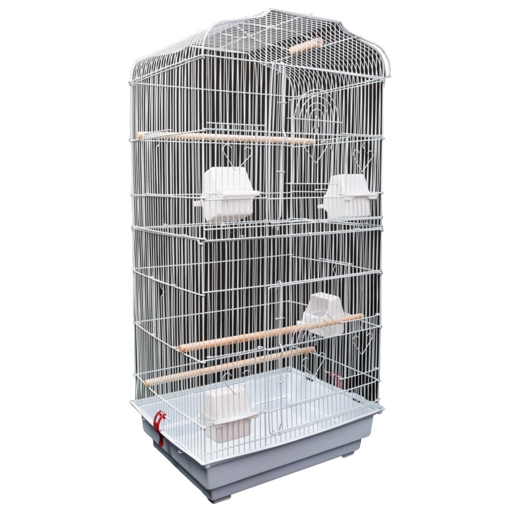 鳥かご 小鳥ゲージ 鶏小屋 バッジー 白