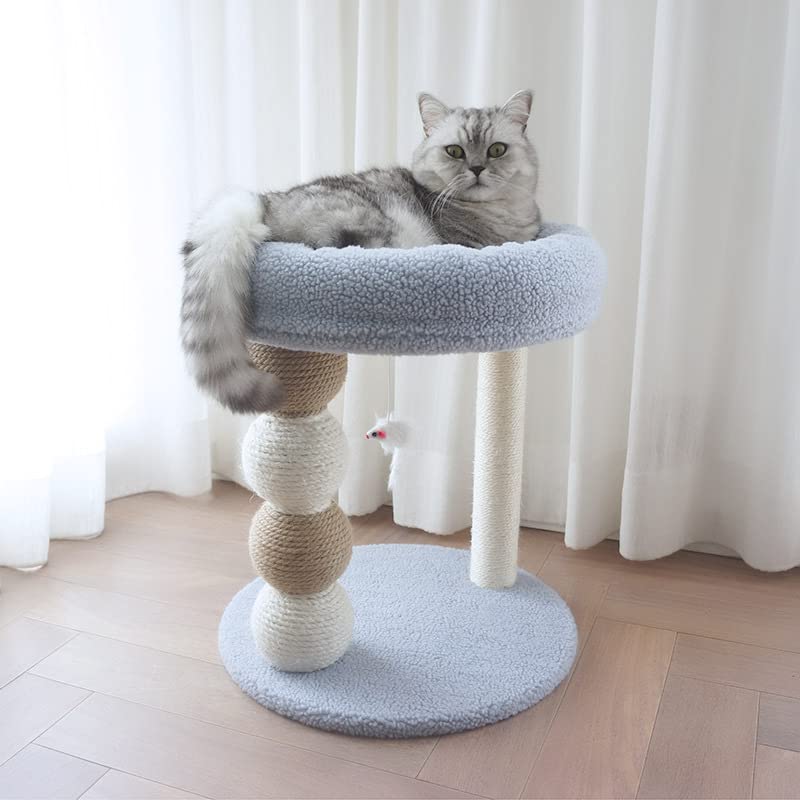 猫の山登り一こま 小さな猫砂、猫の木、組み入れるされた猫の山登り一こま、卸売の猫の引っ掻き郵便うけ、猫の遊び道具 活動写真キャットクライミングツリー