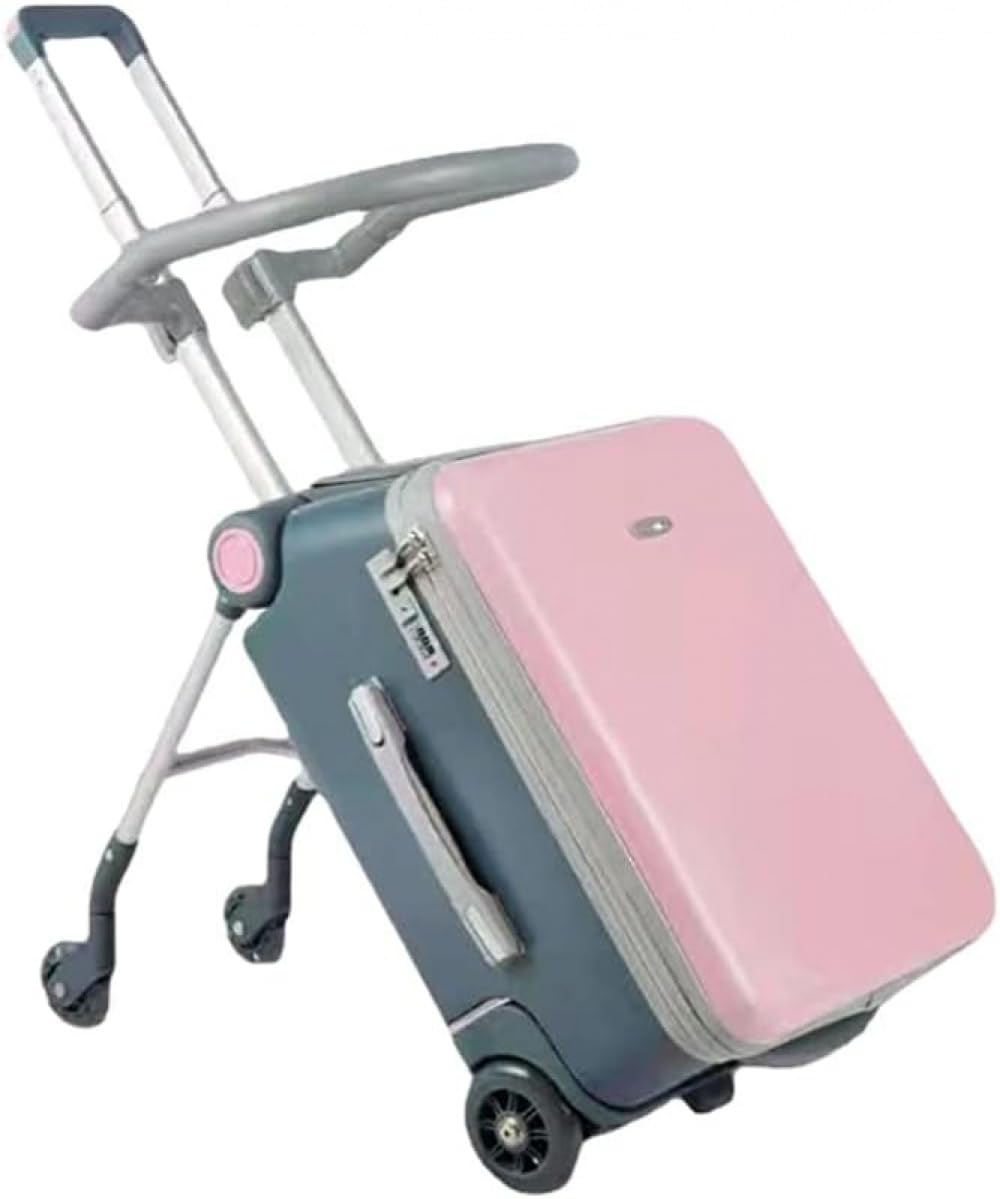 [] 赤ちゃん用 乗れる旅行バッグ キッズキャリーケース 20in 耐荷重60kg 旅する用